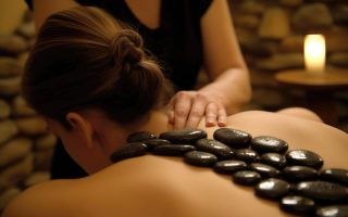Revigorează-te cu masajul cu pietre calde!
